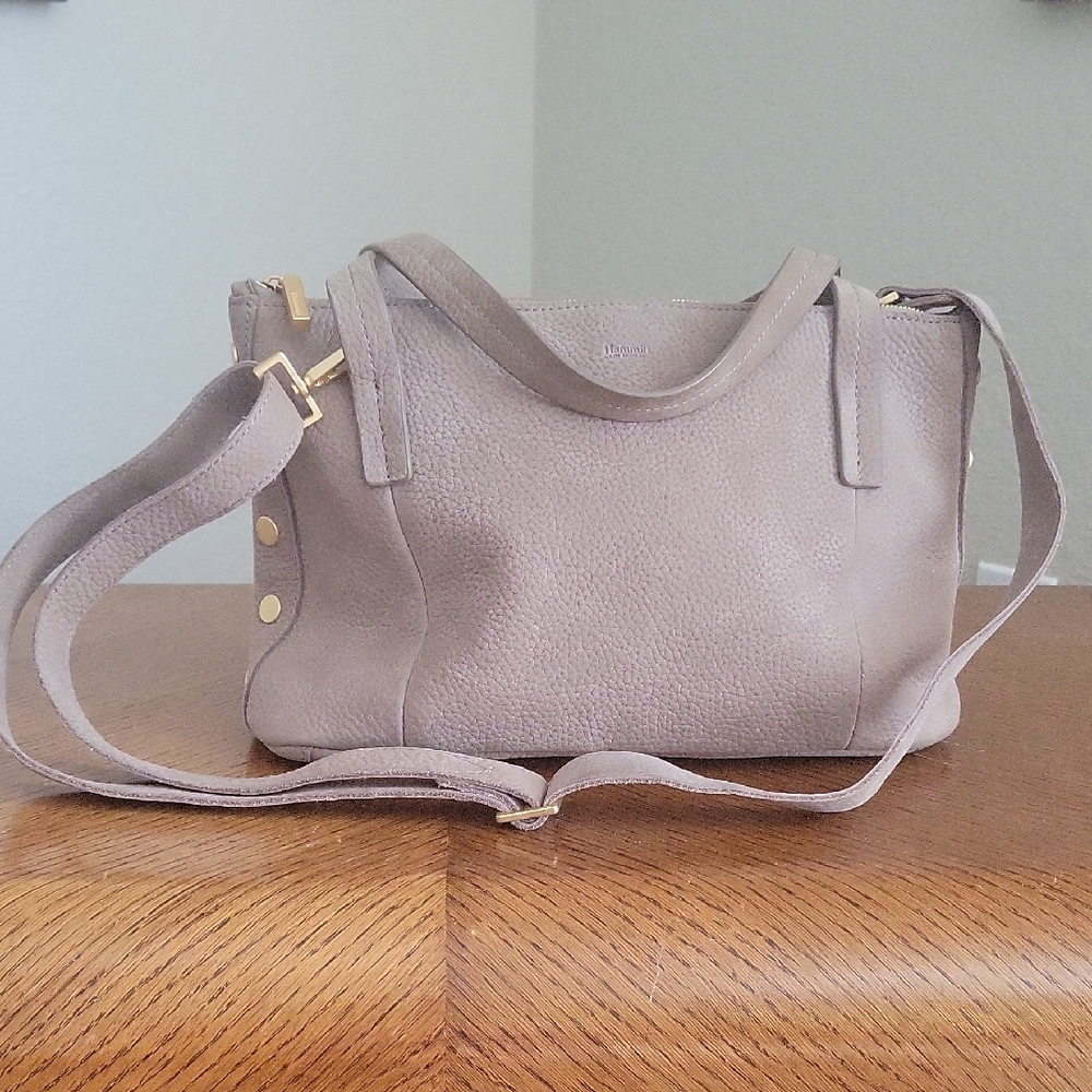 Hammitt Crossbody Bag Taupe Brushed Nubuck